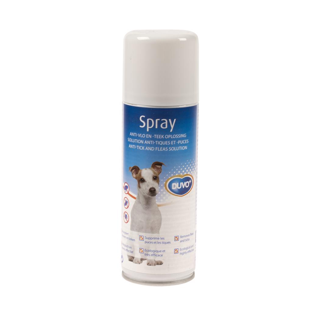 Duvo Anti-Flea and Tick Spray Dog 200 ML : (411203) Price in Doha Qatar