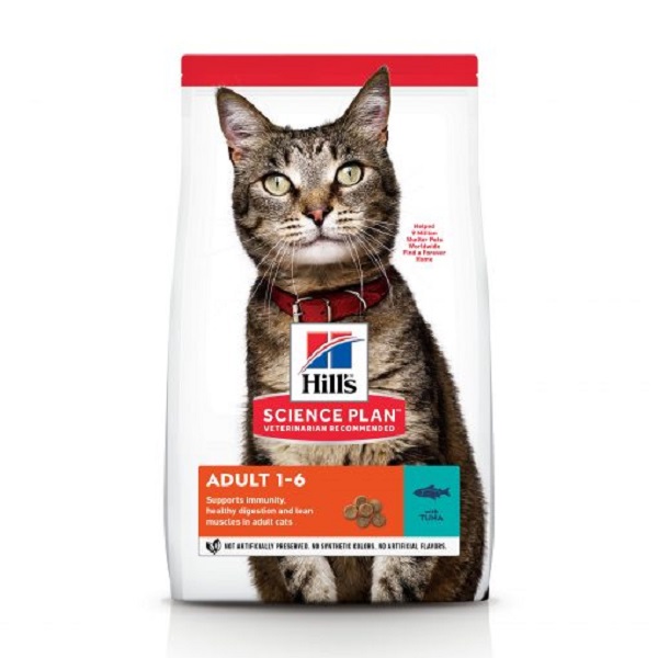 Hills Science Plan –Science Plan Adult Cat Food With Tuna 1.5 Kg Price in Doha Qatar