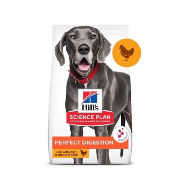 Hills Science Pln – Perfect Digestion Large Breed Adult 1+ Dog Food With Chicken And Brown Rice Price in Doha Qatar