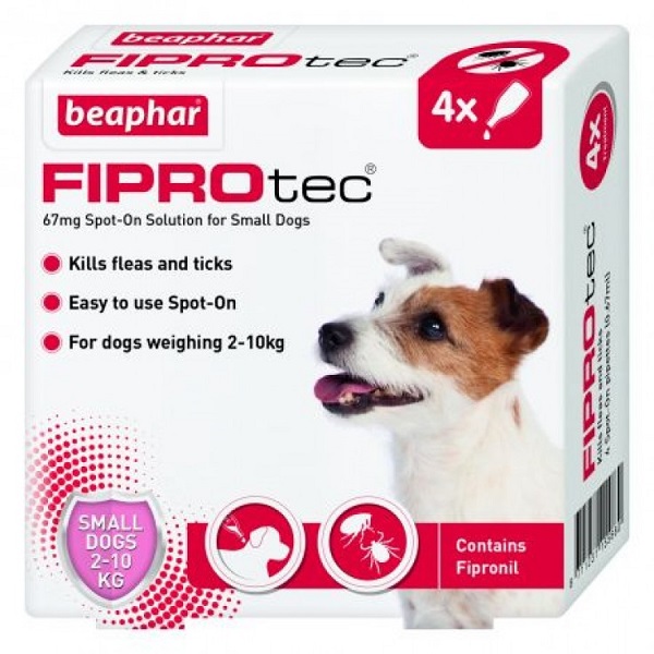 Fiprotec For Small Dog – 4 Pipettes Price in Doha Qatar