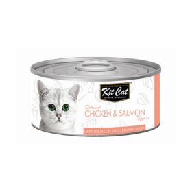 Kit Cat  Chicken & Salmon 80g Wet Food For Cat Price in Doha Qatar