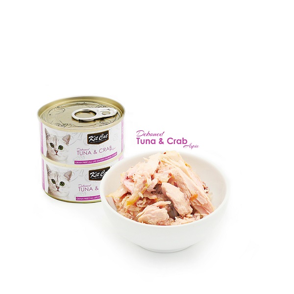 Kit Cat Tuna-&-Crab Wet Food For Cats Price in Doha Qatar