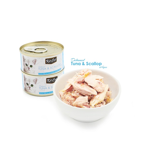 Kit Cat Tuna-&-Scallop Wet Food For Cats Price in Doha Qatar