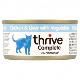 Thrive Complete Cat Chicken & Liver With Veg Wet Food (75g) Price in Doha Qatar