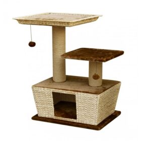 Villa Cat Play Lounge Light Brown Price in Doha Qatar