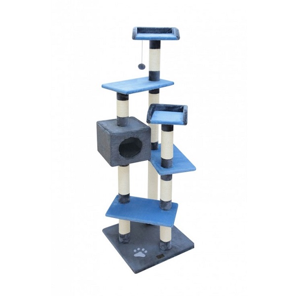 Mateus Cat Pole – Blue-Beige Price in Doha Qatar