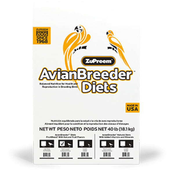Avianbreeder Fruitblend Parrots & Conures 40lb Food For Birds Price in Doha Qatar