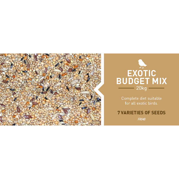 Exotic Budget Mix 20 KG Food For Birds Price in Doha Qatar