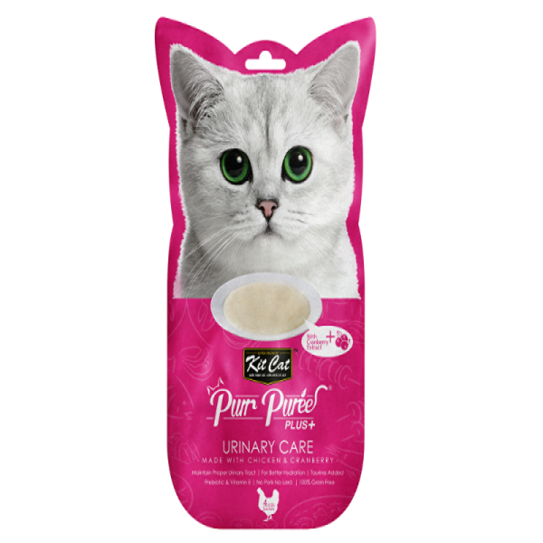 Kit Cat Puree Plus Urinary Care Chicken & Cranberry Price in Doha Qatar