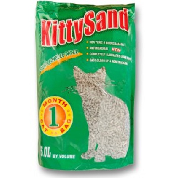 Kitty Sand Litter Recycled Paper 5l Price in Doha Qatar